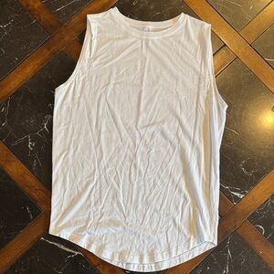 lululemon athletica White Muscle Tee